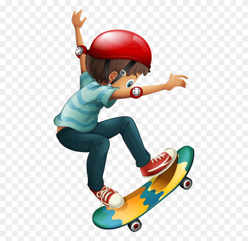 479x755 Girl Skateboard Clipart, Person, Human, Clothing HD PNG Download