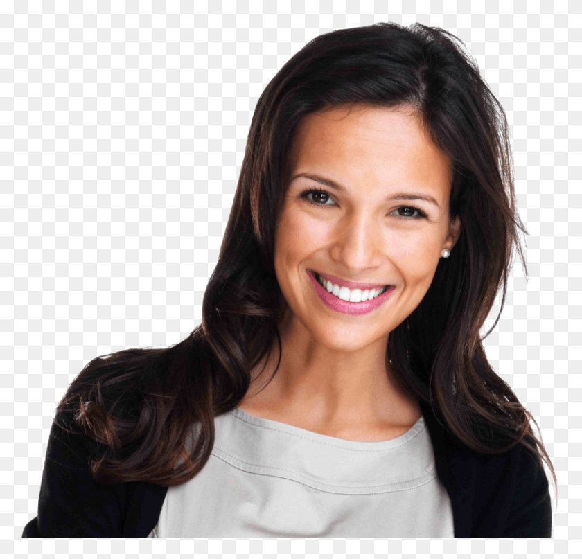 843x808 Girl Smile Transparent Picture For Designing Happy Indian Women, Face, Person, Clothing HD PNG Download