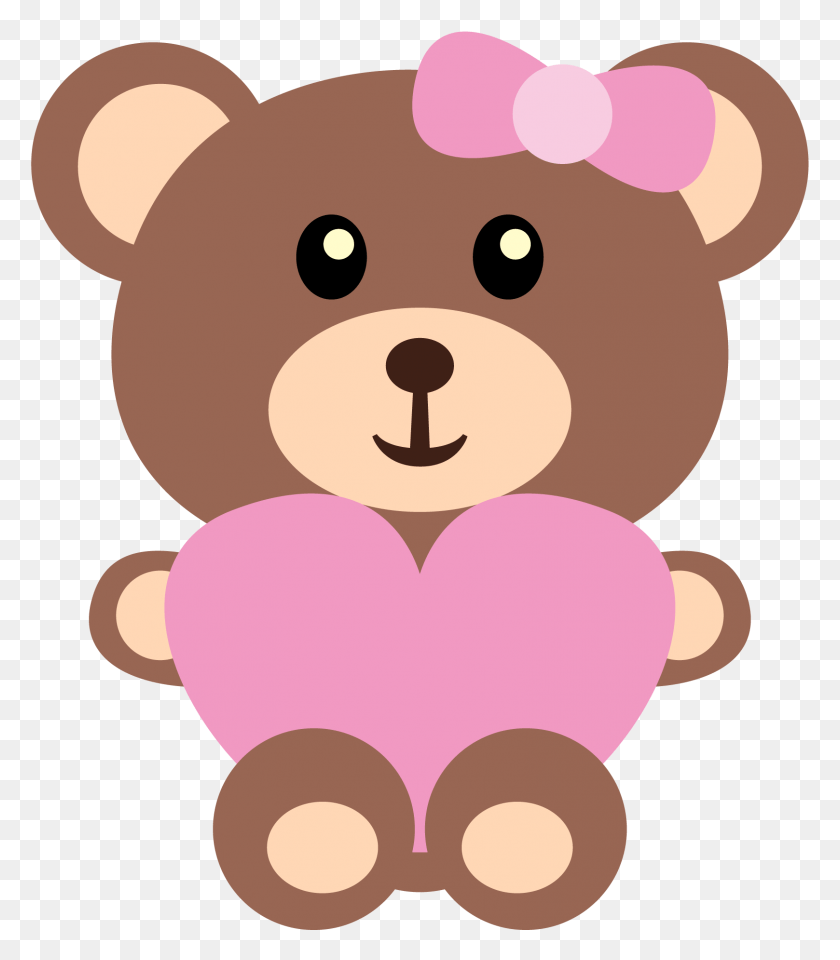 1617x1867 Girl Teddy Bear Clip Art, Plush, Toy, Text HD PNG Download