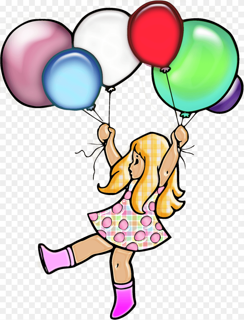 1465x1920 Girl With A Balloons Balloon, People, Person, Baby Clipart PNG