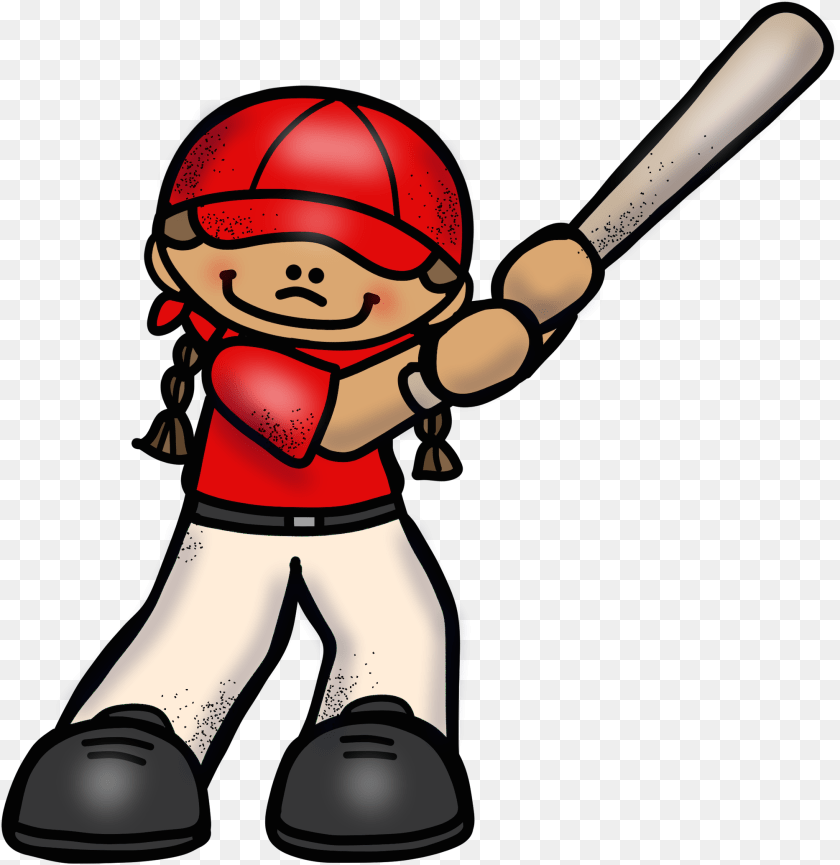2009x2069 Girl With Baseball Bat Clipart, Team Sport, Team, Sport, Person PNG