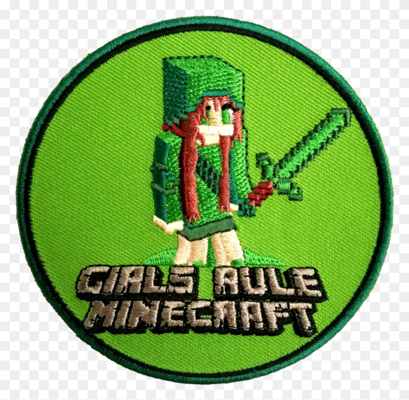 863x843 Girls Rule Games Patch Emblem, Logo, Symbol, Trademark Descargar Hd Png