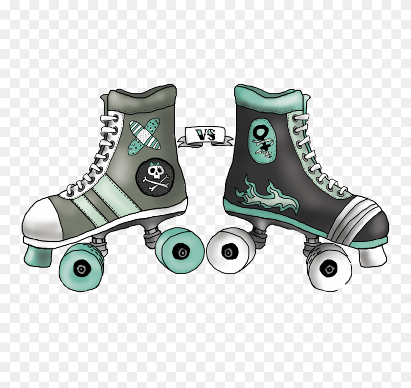 1063x1000 Chicas Rule Roller Derby Png / Ropa Png