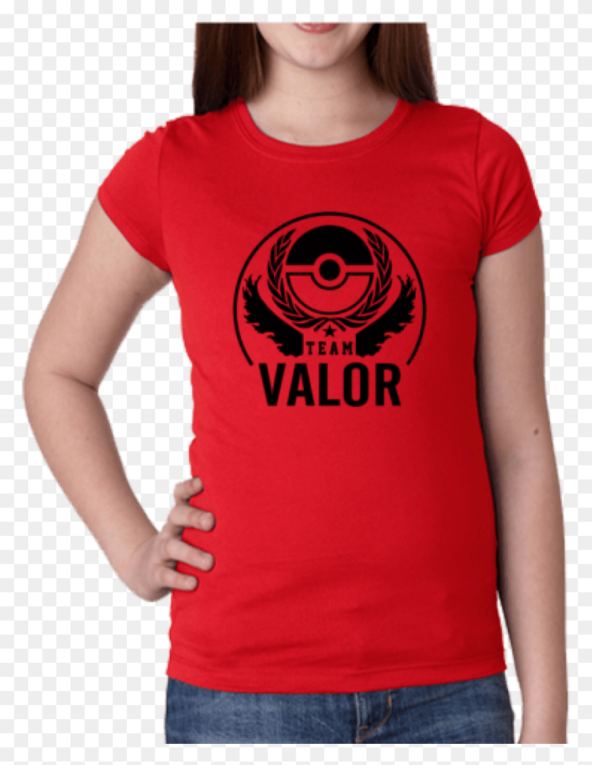 885x1163 Girlstee Red Teamvalorb3 1200x1200 Shirt Ideas For Disney Trip, Clothing, Apparel, T-shirt HD PNG Download