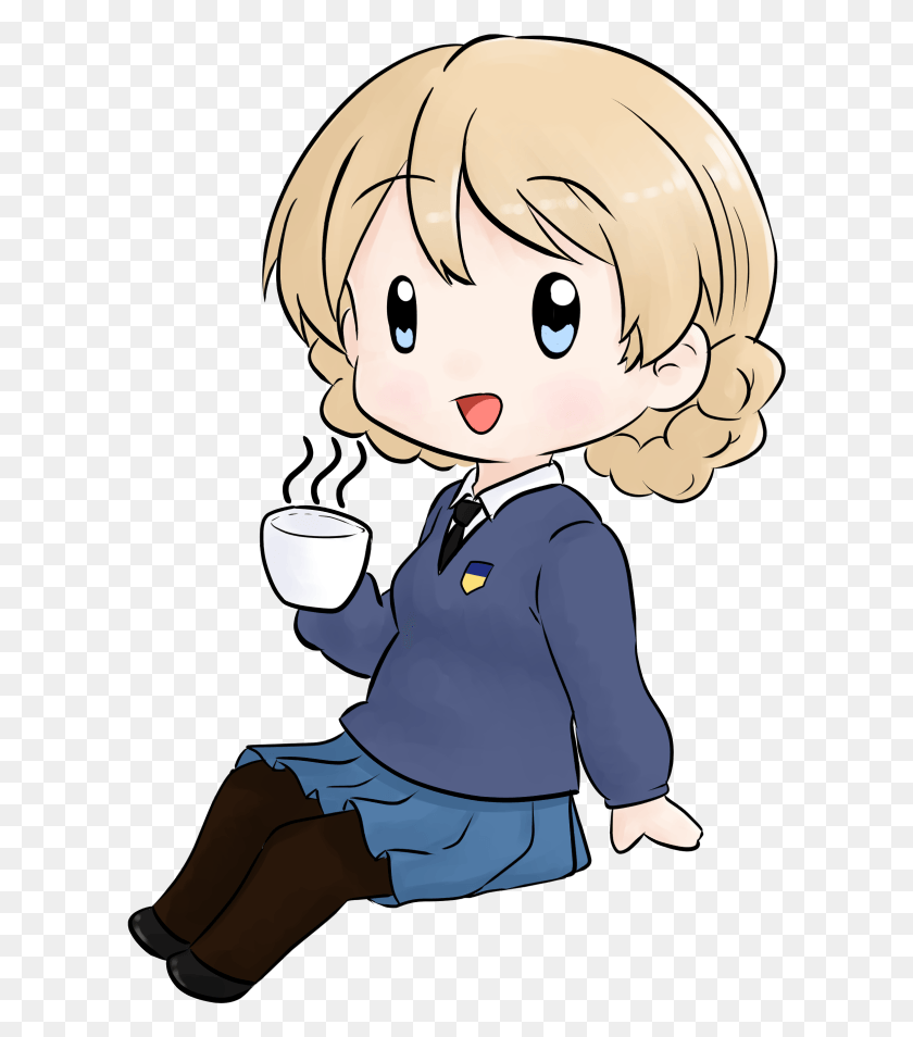 607x894 Descargar Png / Girlsundpanzer De Dibujos Animados, Manga, Comics, Libro Hd Png