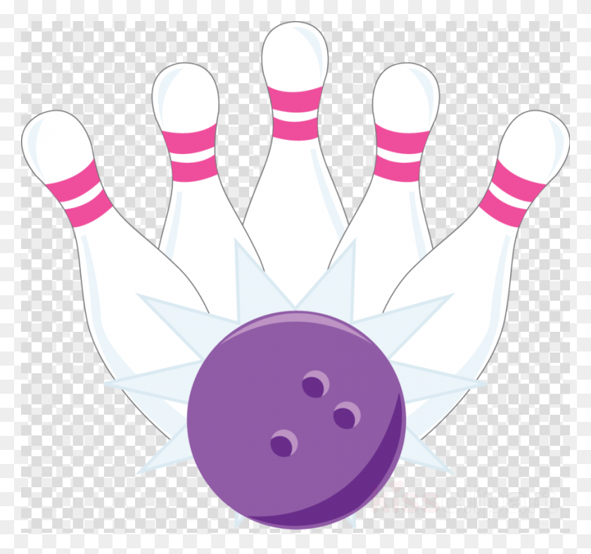 900x840 Girly Bowling Pins Clipart Bowling Pin Strike Stage Lights, Bowling Ball, Sport, Ball HD PNG Download