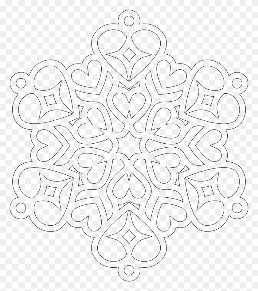 1395x1589 Girly Mandala Coloring Pages Google Search Adult Snowflakes Coloring Pages, Gray, World Of Warcraft HD PNG Download