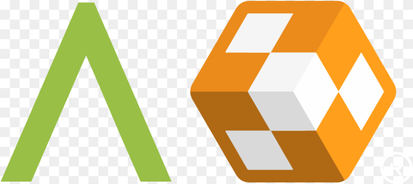858x384 Github Cube Logo PNG