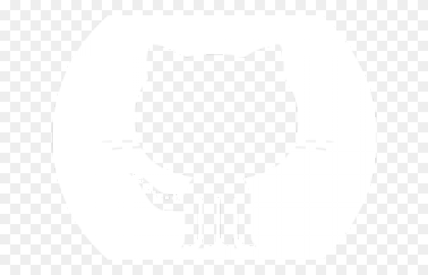 640x480 Github Icon Черный Фон, Трафарет, Животное Hd Png Скачать