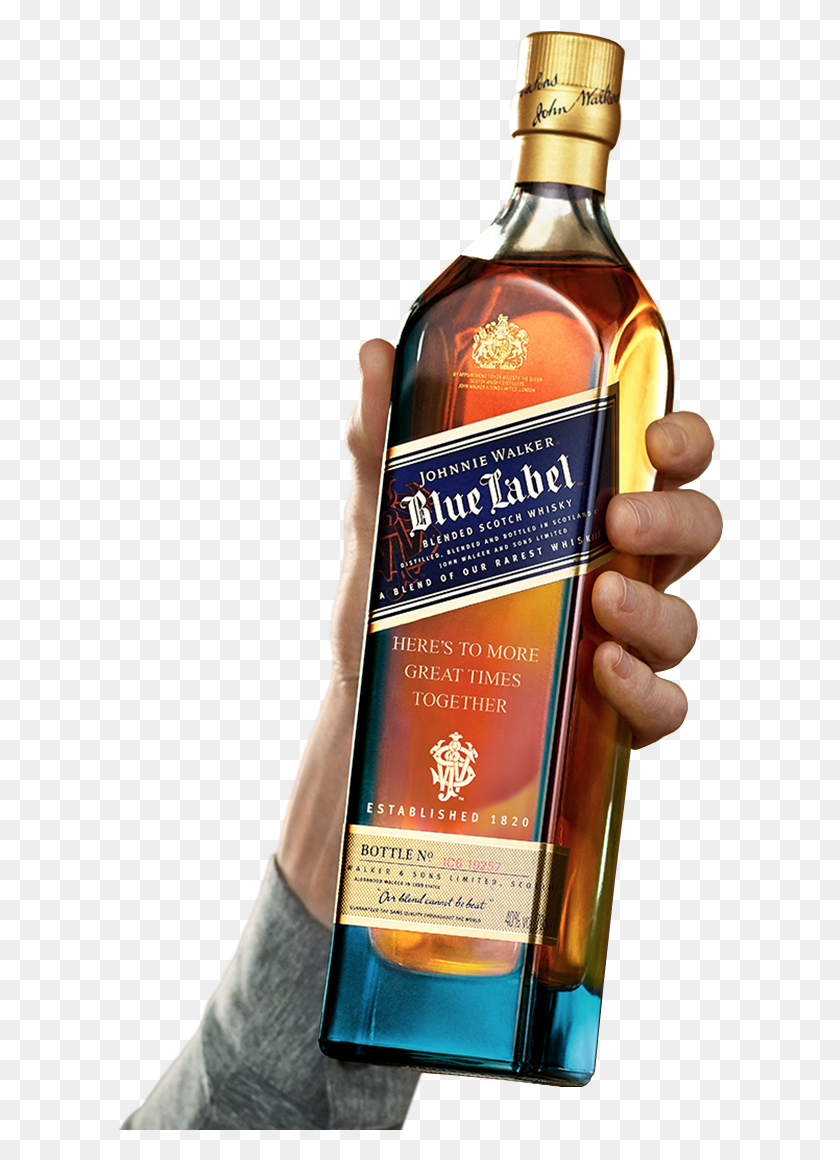 607x1100 Give A Gift That Truly Leaves A Lasting Impression Johnnie Walker Scotch Blue Label, Liquor, Alcohol, Beverage HD PNG Download