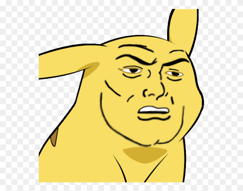 573x601 Give Pikachu A Face Angry Pokemon Trainer, Animal, Mammal HD PNG Download