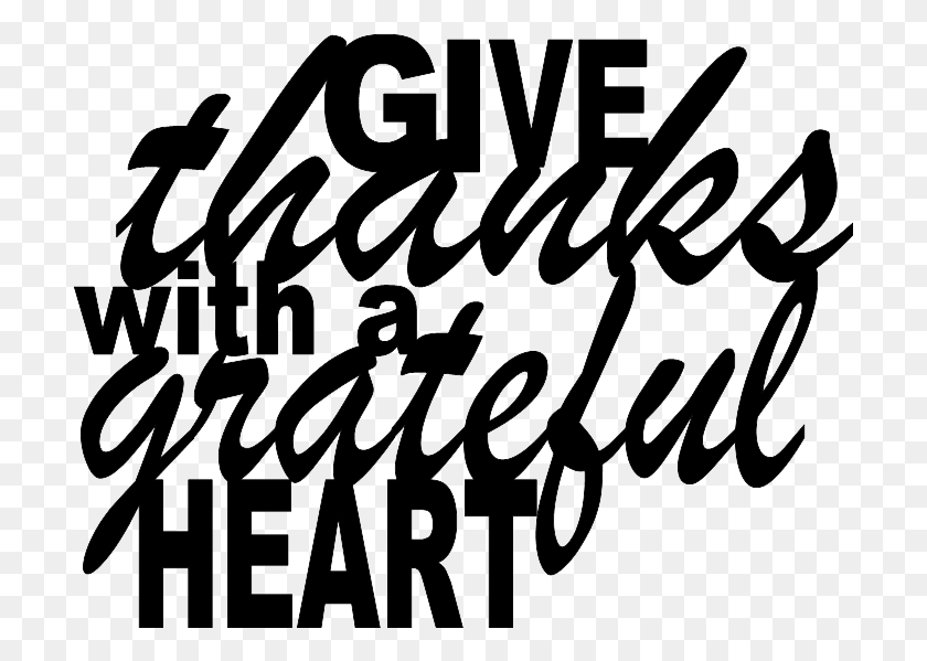 707x539 Give Thanks Calligraphy, Text, Letter, Dynamite HD PNG Download