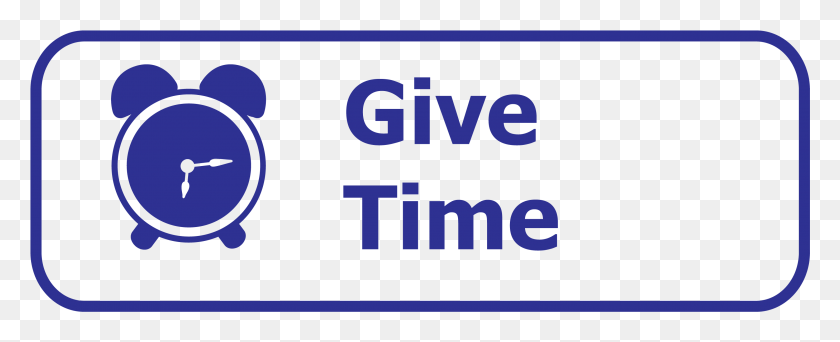 2956x1072 Give Time, Text, Word, Alphabet HD PNG Download