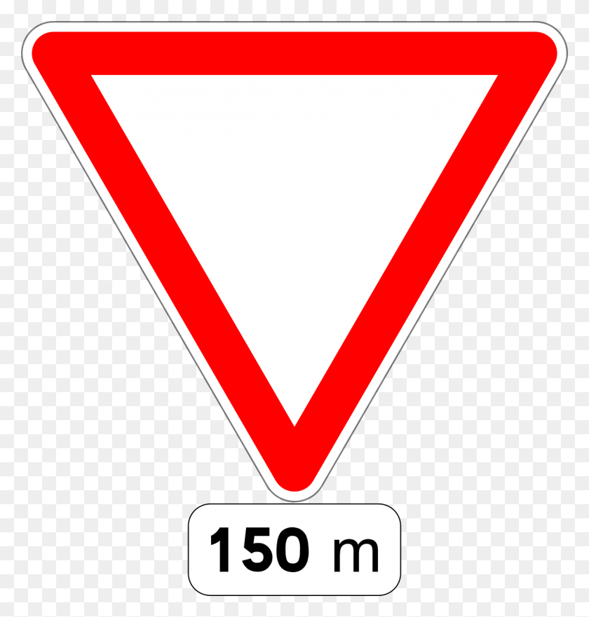 1215x1280 Give Way Sign Road Sign Traffic Sign Give Way, Symbol, Triangle HD PNG Download