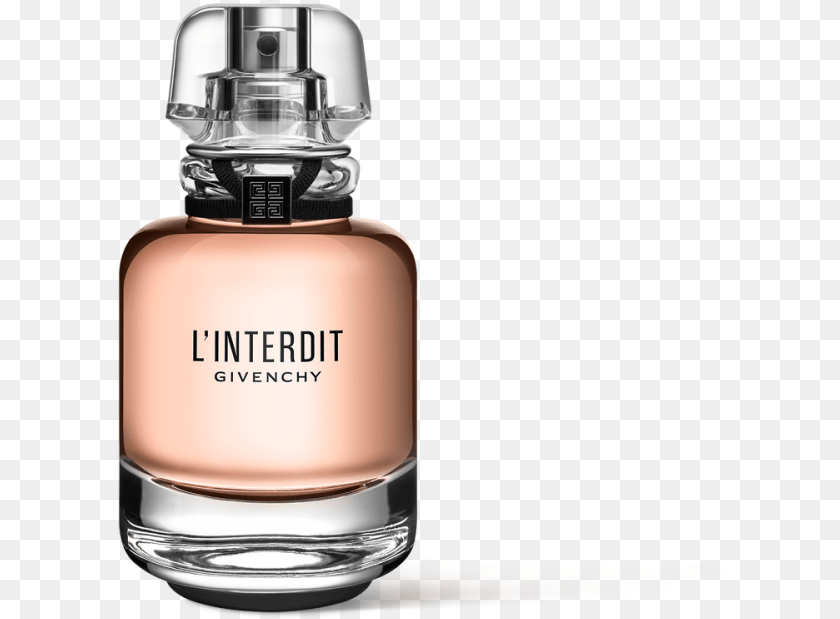 609x619 Givenchy L Interdit 2018, Bottle, Cosmetics, Perfume PNG