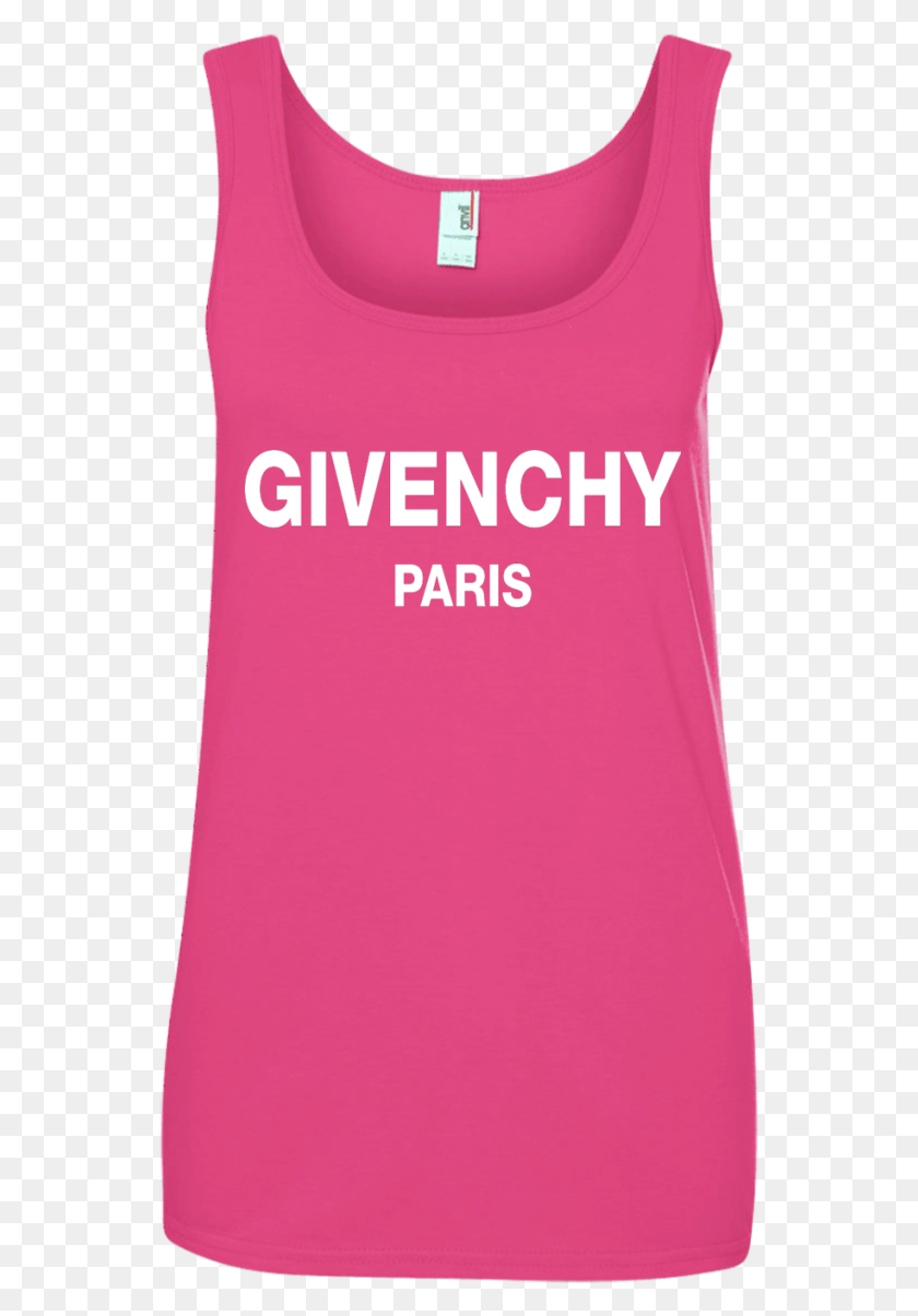 549x1145 Givenchy Paris T Shirt Tank Racerback Top, Almohada, Cojín, Ropa Hd Png