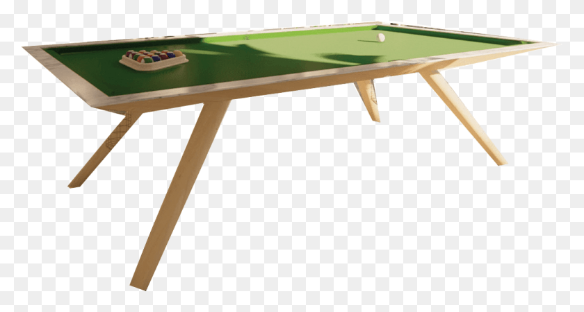 1036x518 Gives The Impression Of The Playing Field As Floating Billiard Table, Furniture, Room, Indoors HD PNG Download