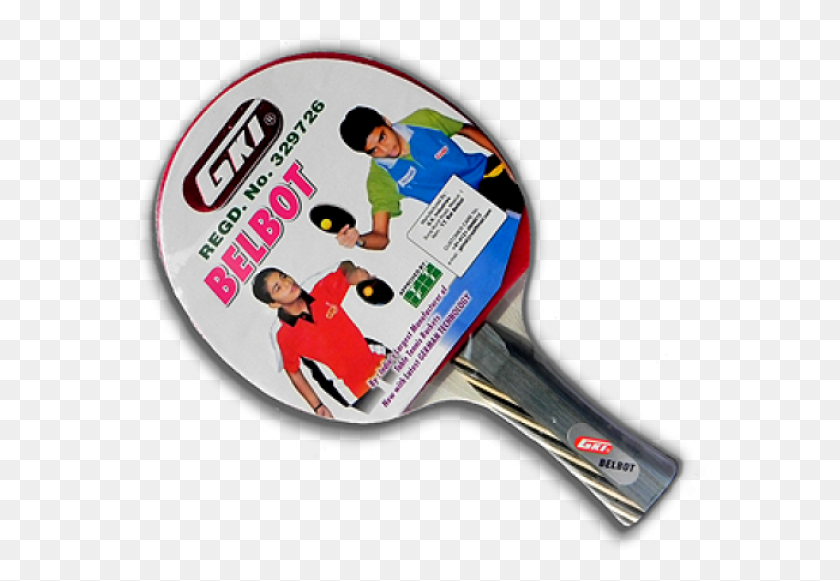 580x521 Gki Belbot Table Tennis Racquet Table Tennis Racket, Person, Human, Sport HD PNG Download