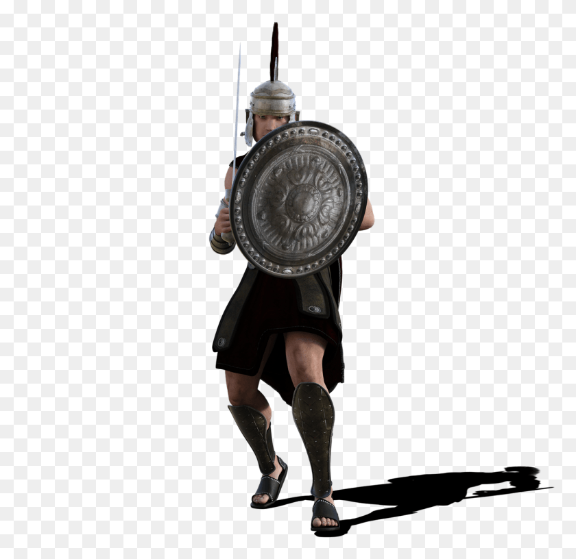 1252x1215 Gladiator Rome Roman History Image Hi Tech Roman Soldier, Armor, Person, Human HD PNG Download