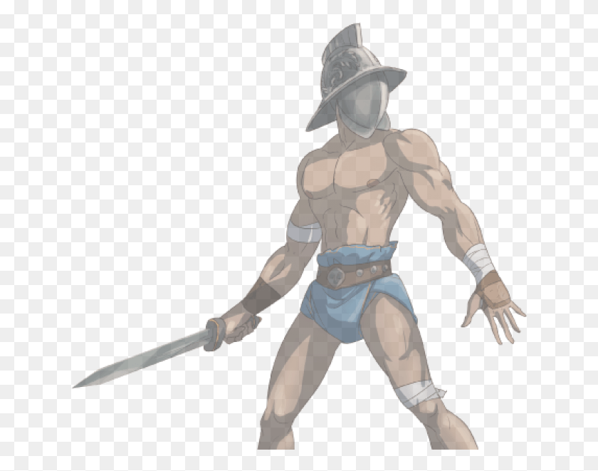 643x601 Gladiator School Collection Action Figure, Person, Human, Duel HD PNG Download
