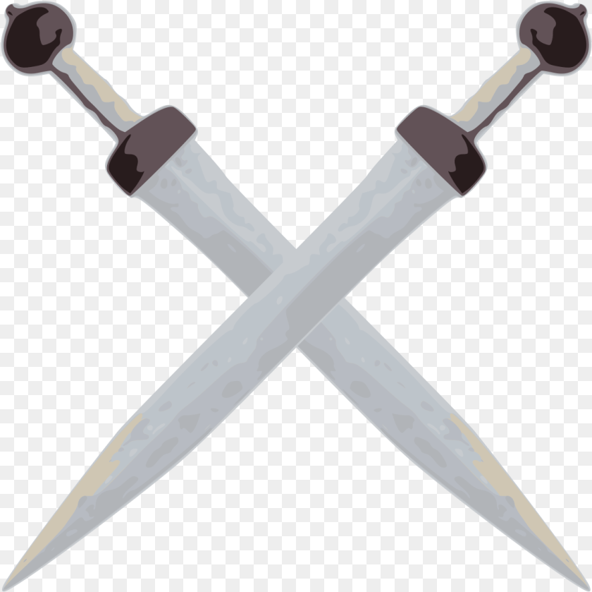 1133x1131 Gladii Svg Battle Icon, Sword, Weapon, Blade, Dagger Transparent PNG