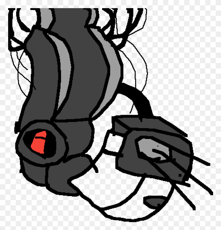 869x907 Glados Body, Text HD PNG Download