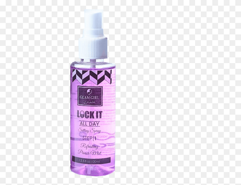 354x585 Glam Girl Lock It All Day Primer Mist Setting Spray Cosmetics, Bottle, Perfume, Wedding Cake HD PNG Download