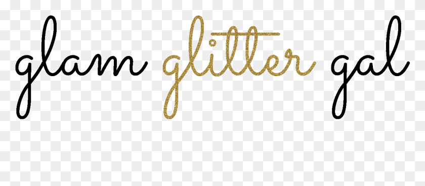 1324x526 Glam Glitter Gal Fait Maison, Text, Handwriting, Alphabet HD PNG Download