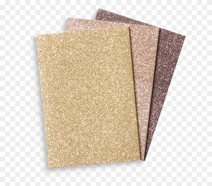 635x676 Glamtastic Gold Glitter Notebook 3 Pk Notebook Glitter, Rug, Light, File Binder HD PNG Download