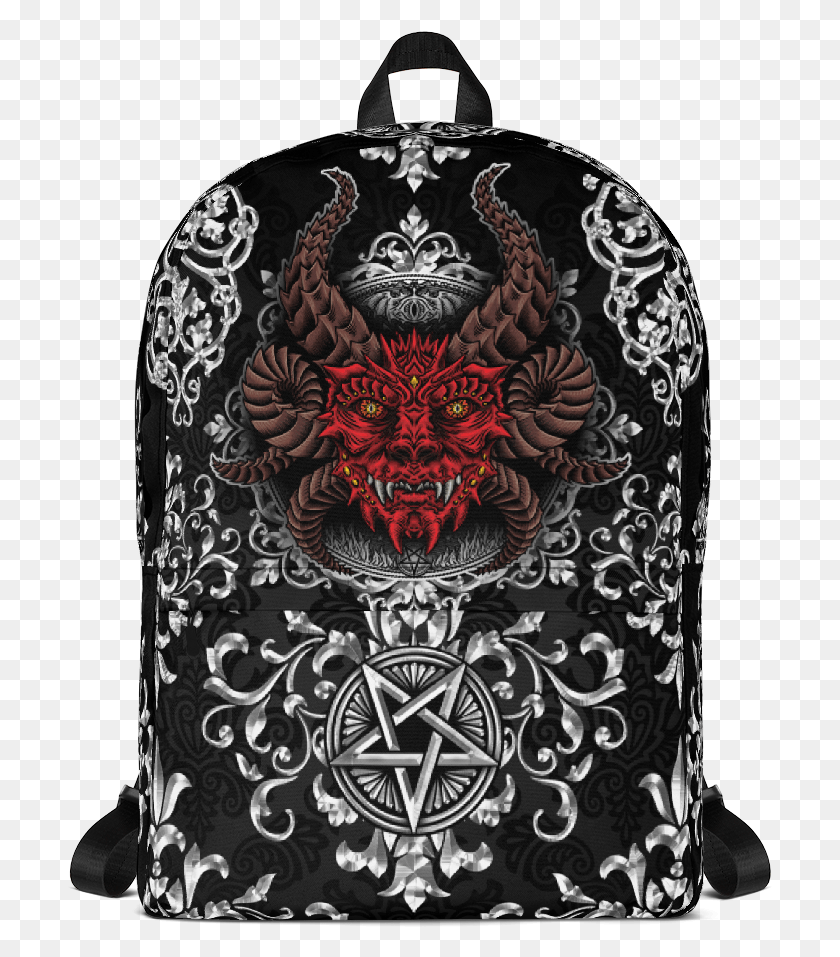 707x897 Glare Goth Backpack Starry Night Backpack, Bag, Rug HD PNG Download