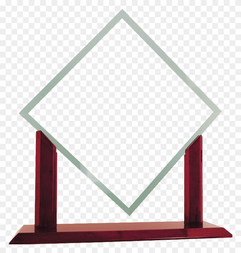 1158x1216 Glass Award Transparent Background Glass Frame Transparent Background, Triangle, Mailbox, Letterbox HD PNG Download