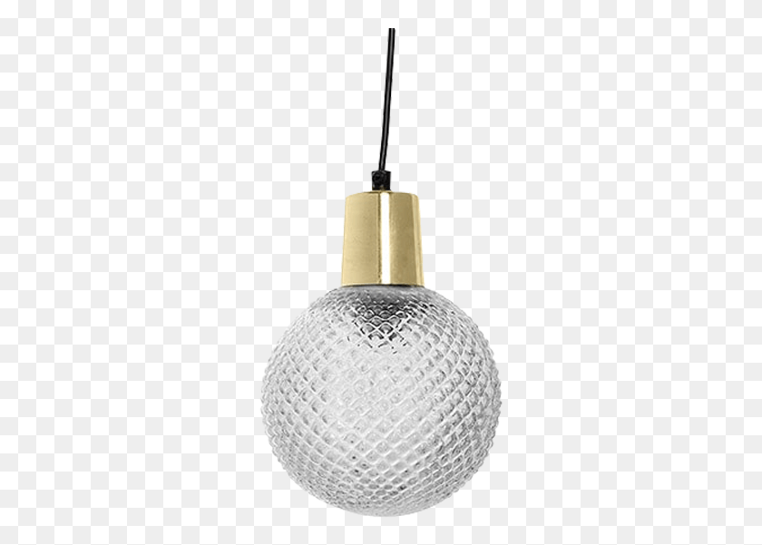 269x541 Glass Ball Suspension Textured Glass Pendant Light, Lamp, Light Fixture, Ceiling Light HD PNG Download