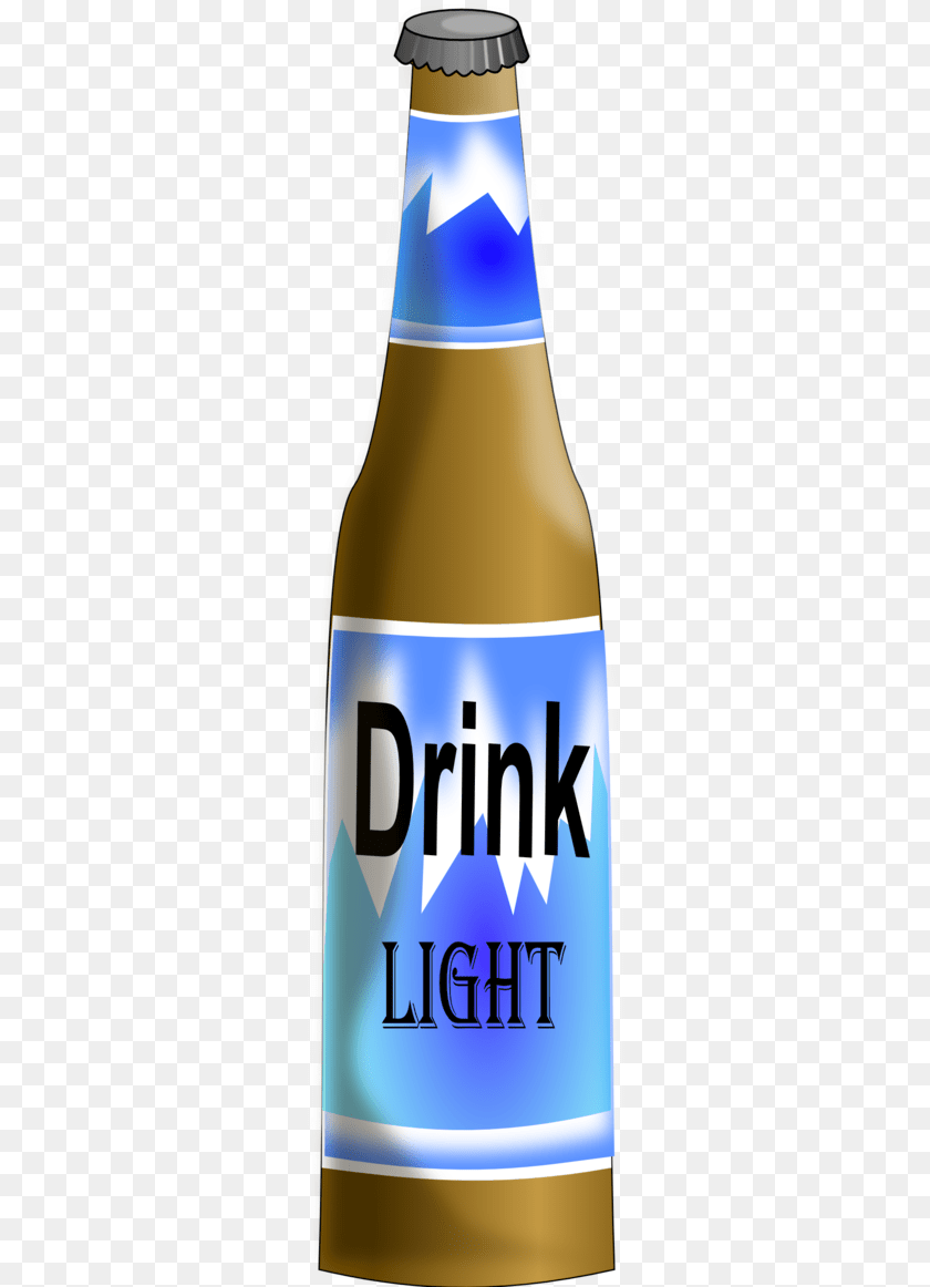 Glass Bottle, Alcohol, Beer, Beverage, Lager PNG
