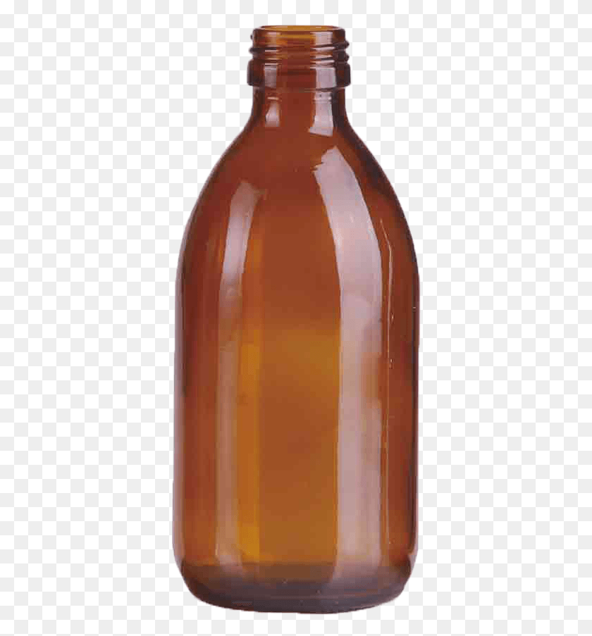 355x843 Glass Bottle Amber Glass Bottle, Beverage, Drink, Alcohol HD PNG Download