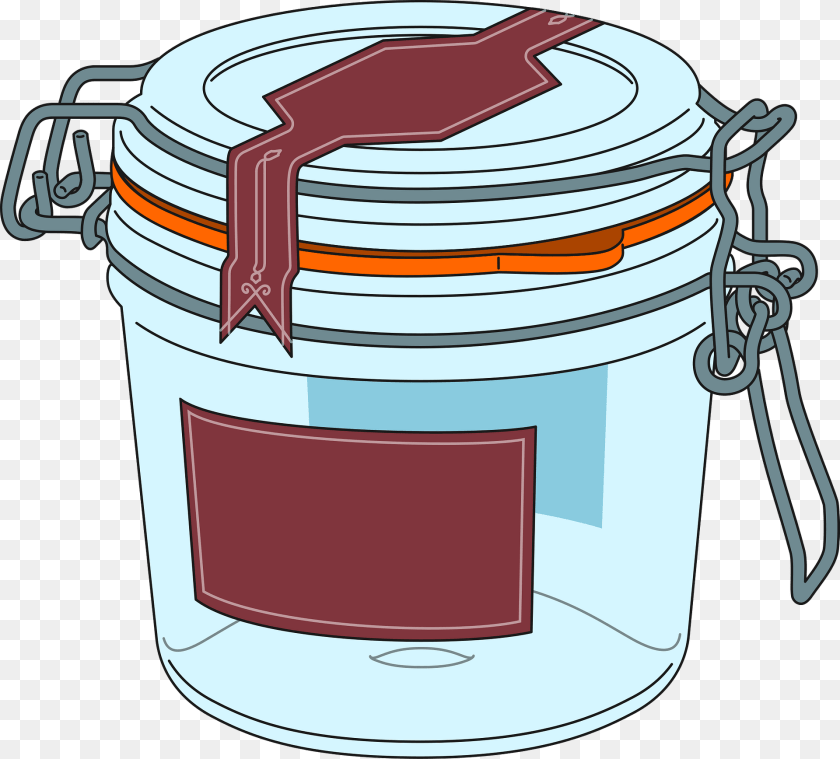 Glass Canister Jar, Bucket, Dynamite, Weapon Clipart PNG