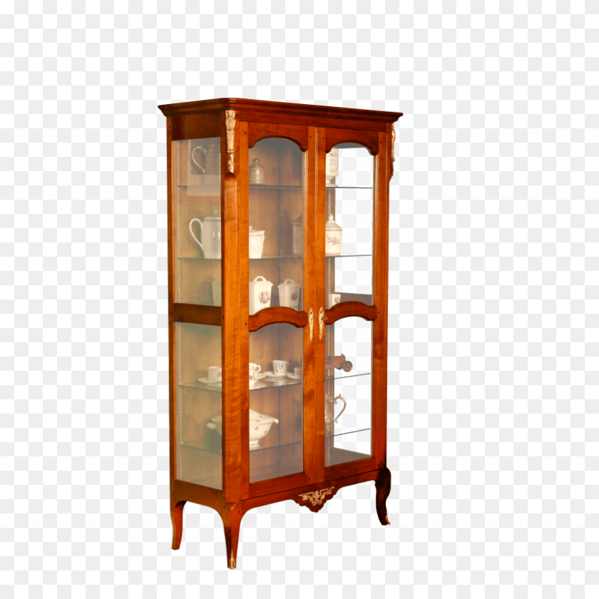 800x800 Glass Case Maurepas Transition Style China Cabinet, Furniture, China Cabinet, Door Descargar Hd Png
