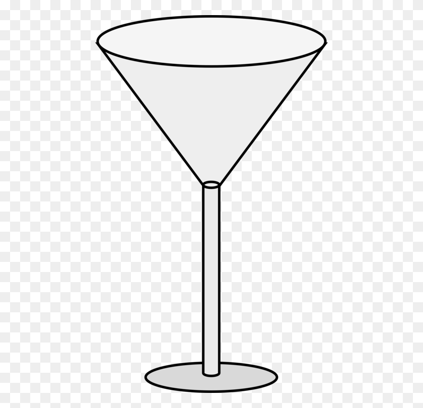 462x750 Glass Clipart Martini Black And White Martini Glass Outline, Lamp, Cocktail, Alcohol HD PNG Download