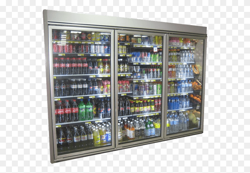 556x522 Glass Door Refrigeration Shelf, Machine, Vending Machine, Beverage Descargar Hd Png