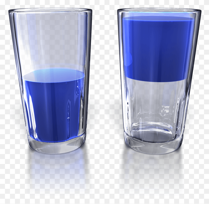 1347x1315 Glass Half Full Or Half Empty, Appliance, Mixer, Blender HD PNG Download