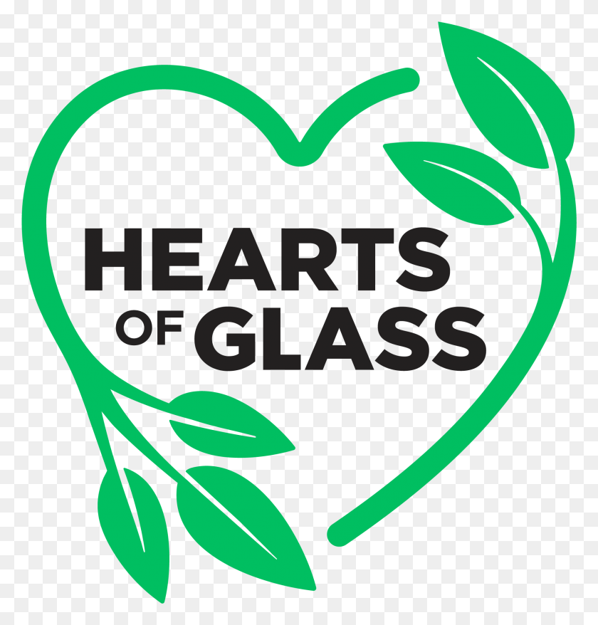 1894x1988 Glass Heart Text, Green, Graphics HD PNG Download