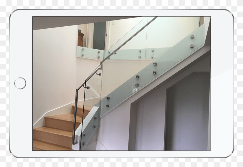 947x628 Glass Railings Frameless Glass Railing Stairs, Handrail, Banister, Staircase HD PNG Download