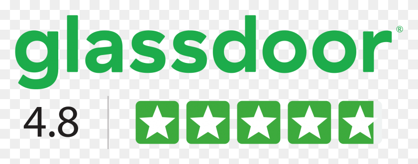 1757x612 Glassdoor Rating Logo 2018 01 Sc 1 St Careerplug Stage, Symbol, Star Symbol, Text HD PNG Download