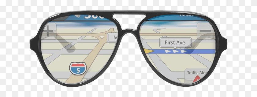 653x260 Glasses With Google Maps Ray Ban Cats, Sunglasses, Accessories, Accessory HD PNG Download