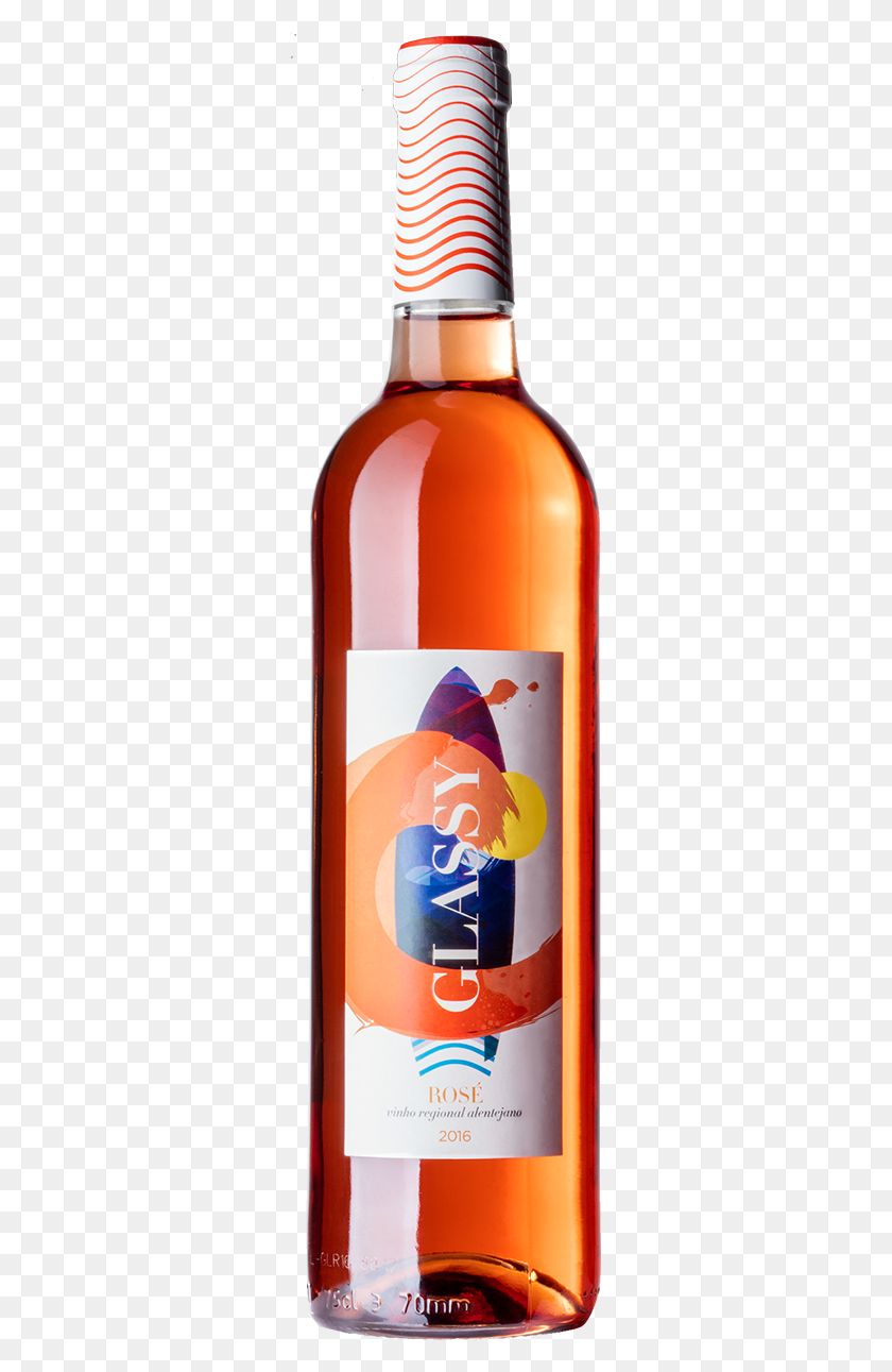 292x1231 Glassy Ros Glass Bottle, Alcohol, Beverage, Drink HD PNG Download