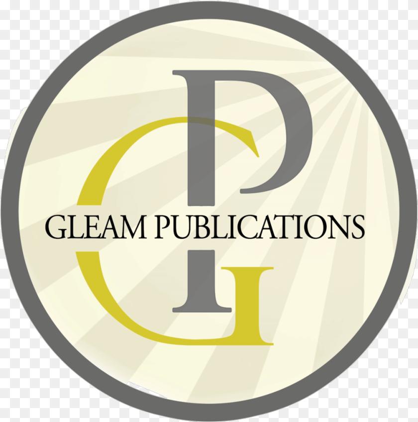 Gleam Publications Logo Icon, Text, Symbol, Number, Disk Sticker PNG