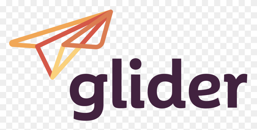 1855x867 Glider Logo Graphic Design, Symbol, Emblem, Trademark HD PNG Download