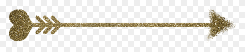 929x141 Glitter Arrow Gold, Weapon, Weaponry, Sword HD PNG Download