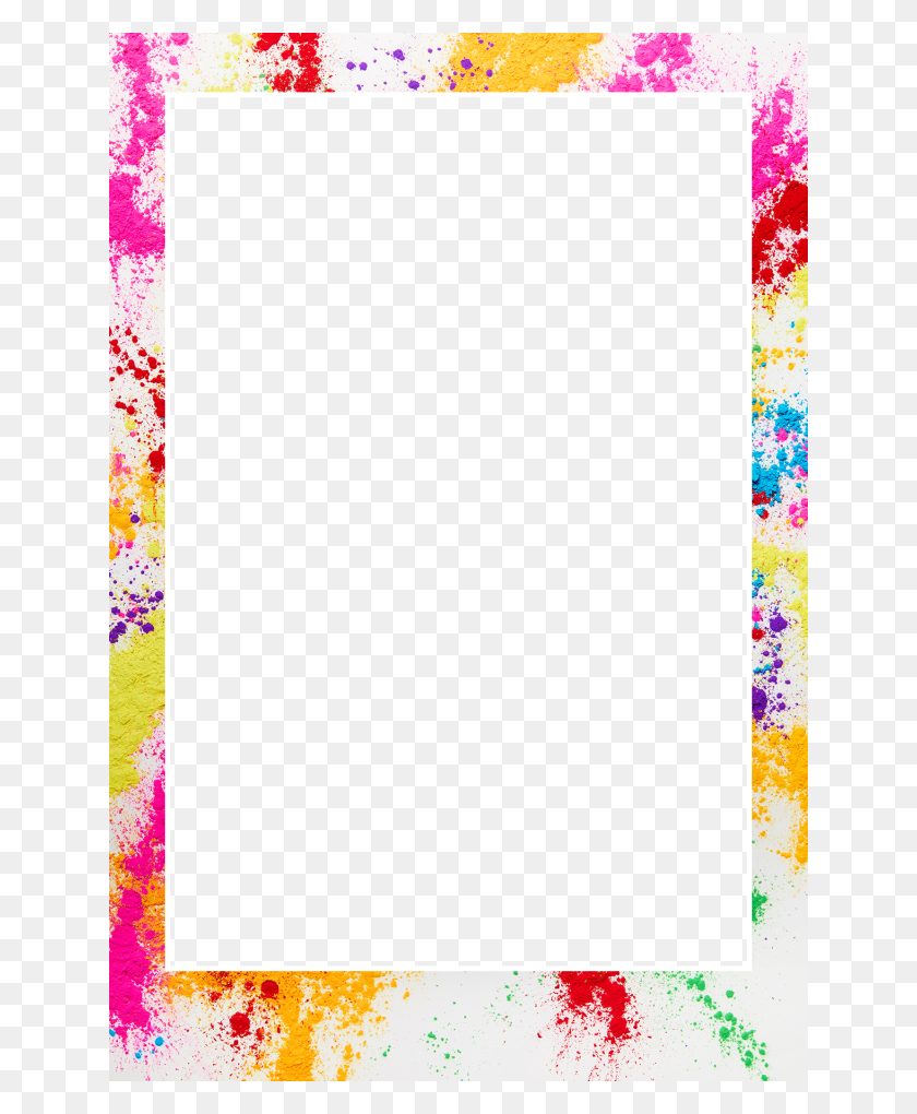 640x960 Glitter Borders And Frames Color Splash Border, Graphics, Floral Design Descargar Hd Png