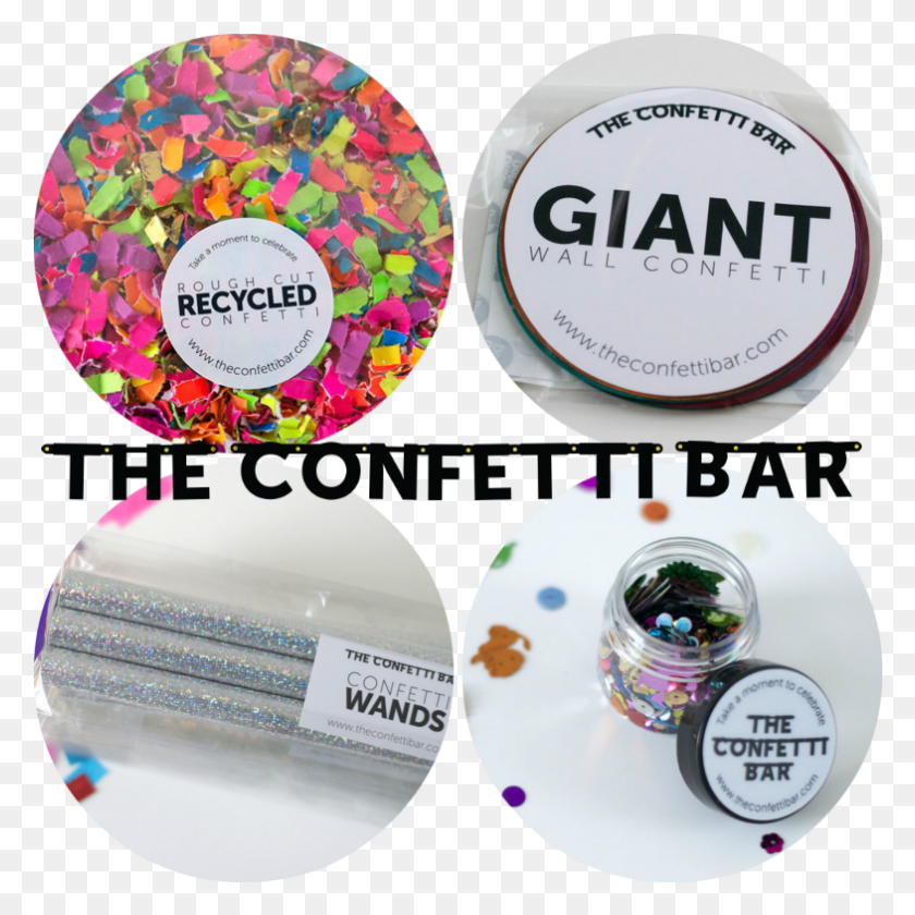 785x785 Glitter Confetti Circle, Label, Text, Sticker HD PNG Download