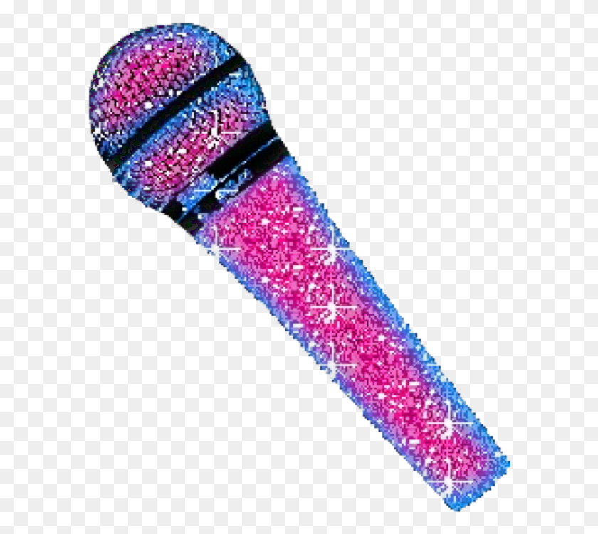 594x691 Glitter Cool Music Colorful Microphones, Light, Sock, Shoe Descargar Hd Png